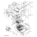 GE PDS20SFSCRSS doors & shelves diagram