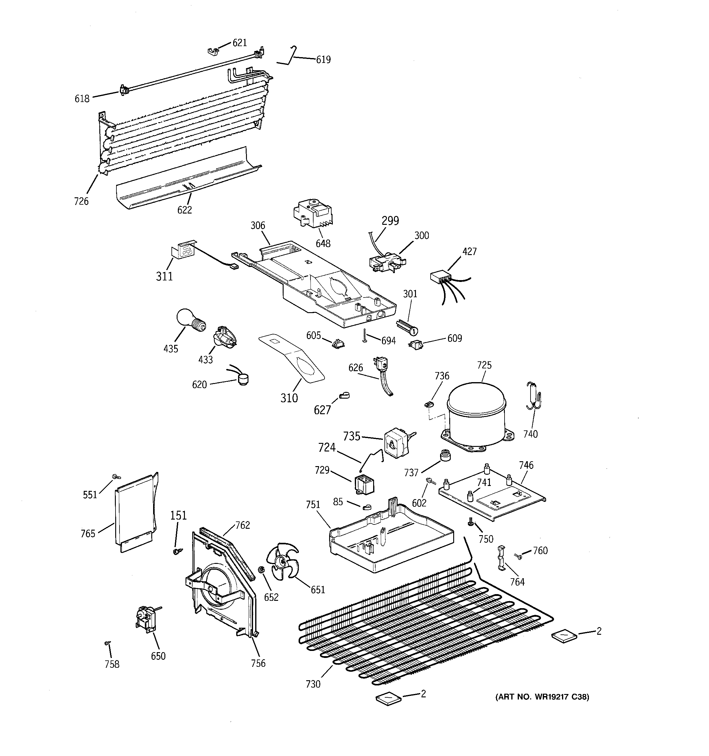 Hotpoint HTT16BBSBRWW unit parts diagram