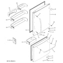 GE GBSC3HBXARBB doors diagram