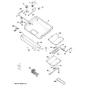GE JGB280DEN2WW gas & burner parts diagram