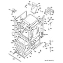 GE JGBP88DEM2WW body parts diagram