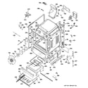 GE PGB918DEM2WW body parts diagram