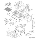 GE JCSP38DN1WW body parts diagram