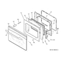 GE JSS28DN1CC door diagram