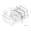 GE PT960SM2SS door diagram