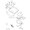 GE JGBP36DEM3CC gas & burner parts diagram