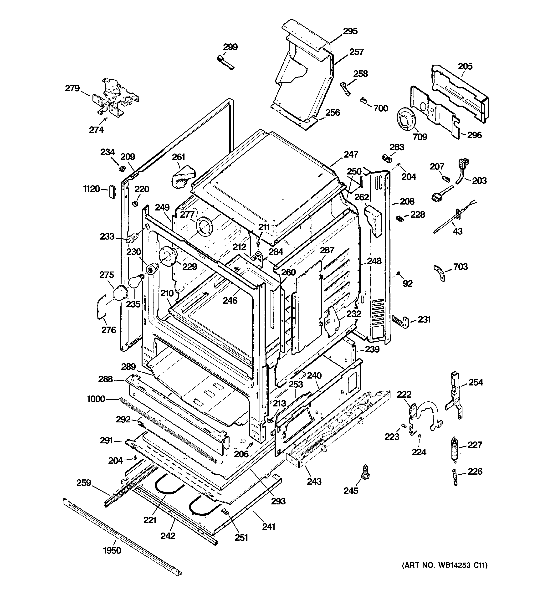 GE JGBP90MEHBBC body parts diagram