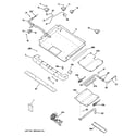 GE PGB900SEM3SS gas & burner parts diagram