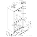 GE PFCS1NFXCSS case parts diagram