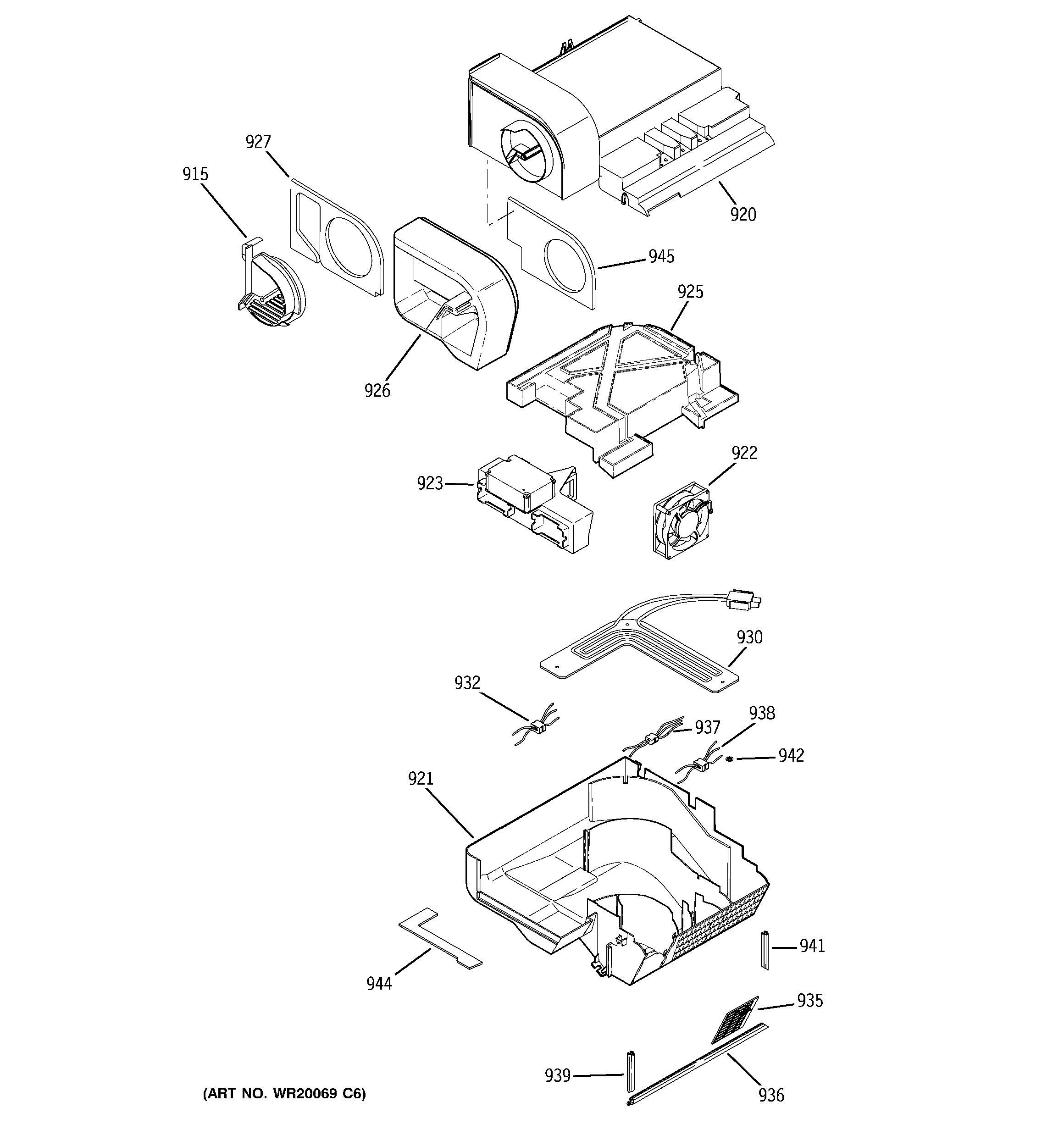 GE PSE27NHWHCBB custom cool diagram