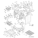 GE JB720CN1CC body parts diagram