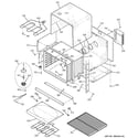 GE JT955SK4SS lower oven diagram