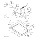 GE JGP945SEK2SS gas & burner parts diagram