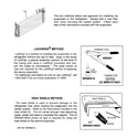 GE GTE25DBTJRWW evaporator instructions diagram