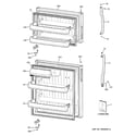 Hotpoint HTM17CBTDRSA doors diagram