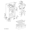 Hotpoint HTM17CBTDRSA cabinet diagram