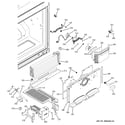GE ZFGP21HYASS freezer section diagram