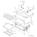 GE PB970BM3BB upper oven diagram
