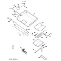 GE JGBP25DEM7WW gas & burner parts diagram