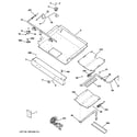 GE JGBP28WEK9WW gas & burner parts diagram