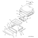 GE PB920SP1SS warming drawer diagram