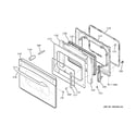 GE JCSP42DN1BB door diagram