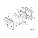 GE JKP75SP1SS door diagram