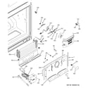 GE GFSL2KEYCLS freezer section diagram