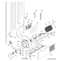 GE PDSF0MFXARCC machine compartment diagram