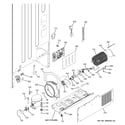 GE PFSF2MJXBWW machine compartment diagram