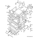GE PGB910SEM4SS body parts diagram