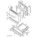 GE JGBS24DEM4CC door & drawer parts diagram