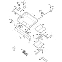 GE JGB290SEN3SS gas & burner parts diagram