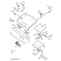 GE JGBP33SEM5SS gas & burner parts diagram