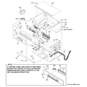 GE JKP75WM2WW control panel diagram
