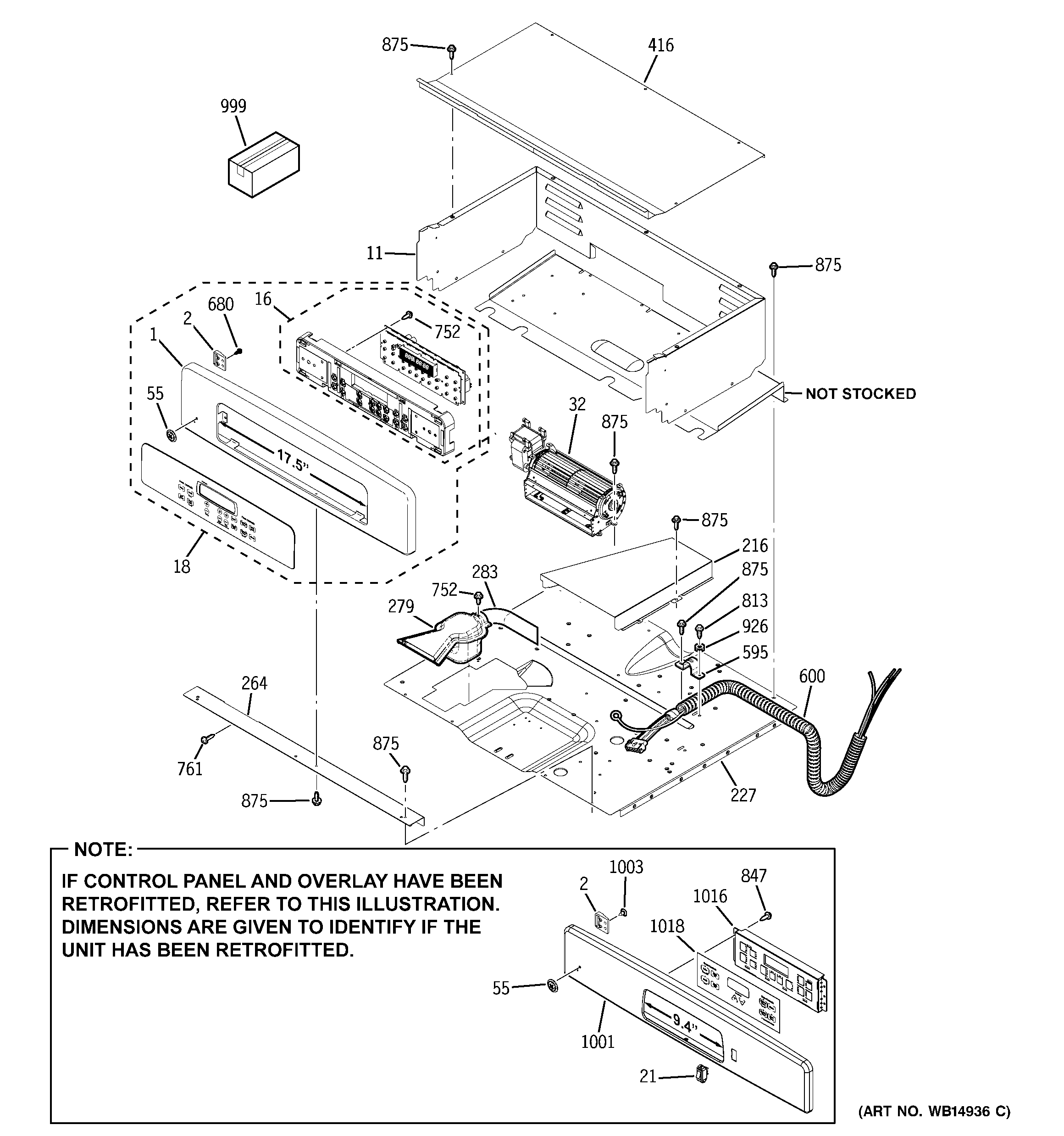 GE JCKS10WM1WW control panel diagram