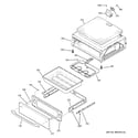 GE JCBP85SM2SS warming drawer diagram