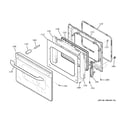 GE JGSP28DEN1CC door diagram