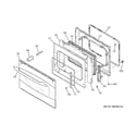 GE PGS975SEP1SS door diagram