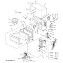 GE ZEM200WF01 microwave diagram