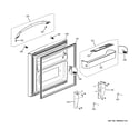 GE PFSS6SKXDSS freezer door diagram