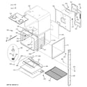 GE JKP35WM2WW upper oven diagram