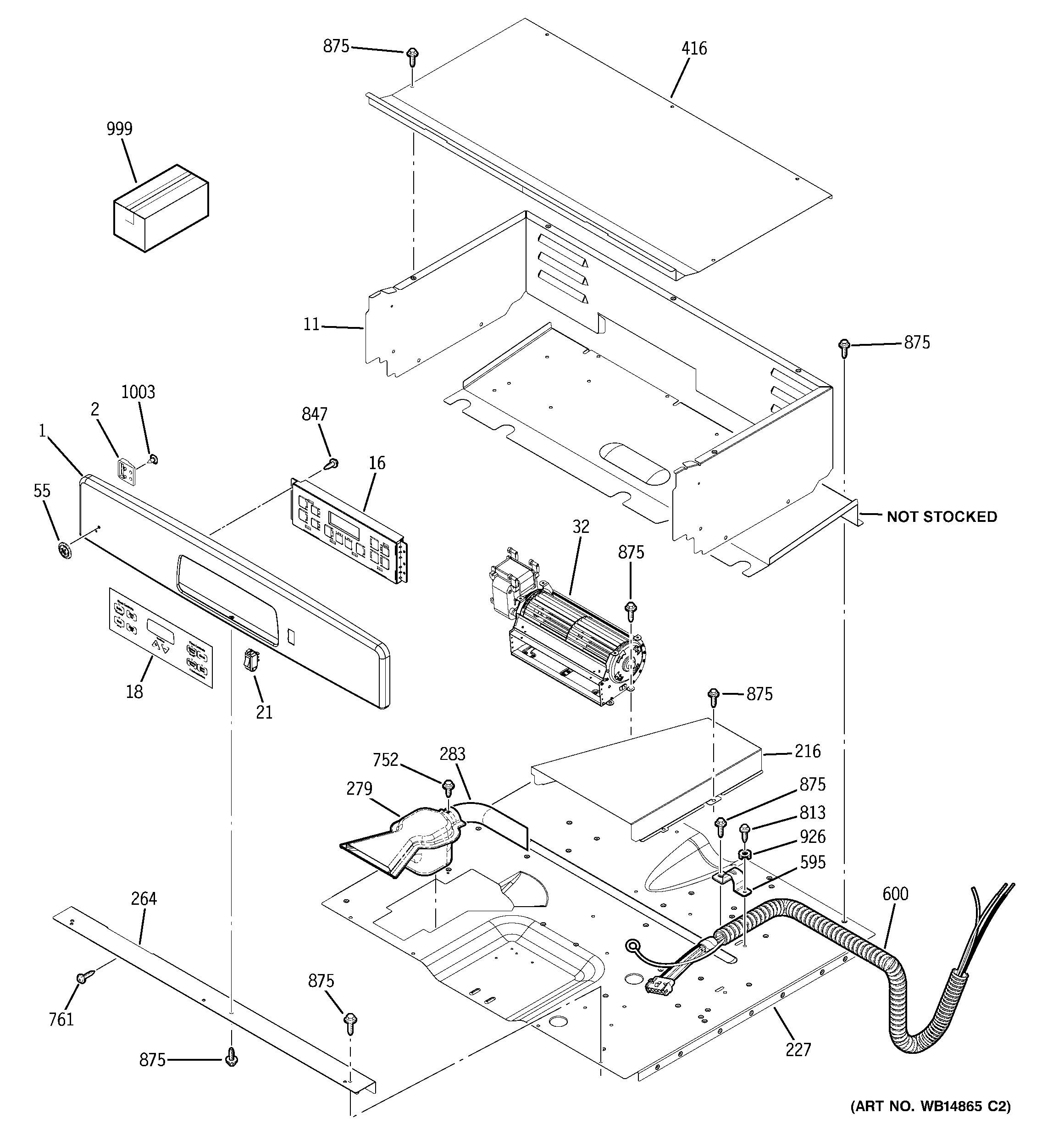 GE JCKS10DP2WW control panel diagram
