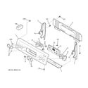 GE JBP66BK2WH control panel diagram