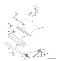 GE JGBS19SER1SS gas & burner parts diagram