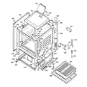 GE JGBS04BPA3WH body parts diagram