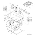 GE PGS968TEP2WW cooktop diagram
