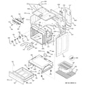 GE JBP35CK4CC body parts diagram