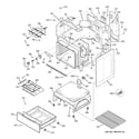 GE JB650SP2SS body parts diagram