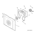 GE PCB909SP2SS convection fan diagram